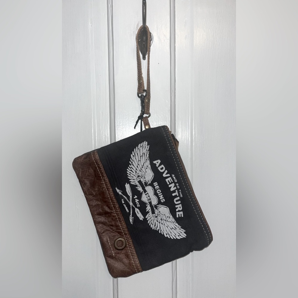 Myra Bag “Adventure Begins” Wristlet NWT